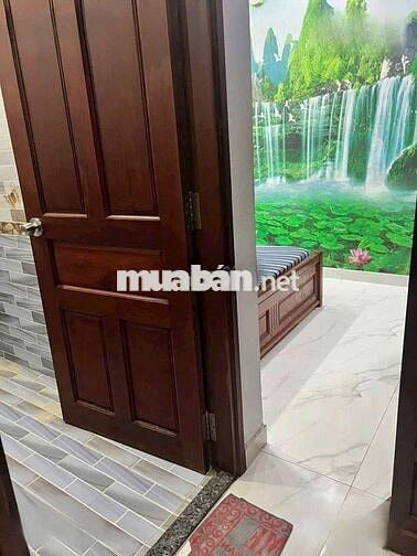 Nhà full nội thất, trệt, 2 lầu, 4pn, sát Gò Vấp 