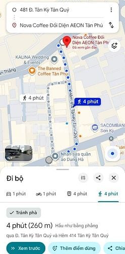 Chính chủ bán nhà SHR đi bộ Aeon 481/15/1 Tân Kỳ Tân Quý