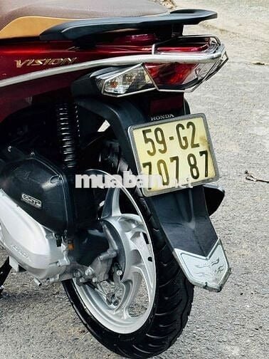 Honda Vision cuối 2019 Đỏ đô bstp 9 chủ smkey