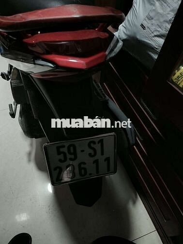 Honda Air Blade 2011 Đen-Đỏ