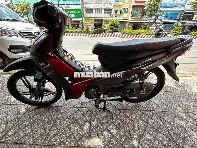 SYM Elegant 2024 Đỏ Đen Dưới 10.000km