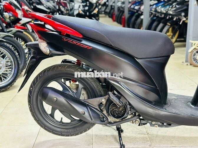 XE MÁY THỊNH PHÁT- VISION 110 ĐEN NHÁM ZIN NÉT 
