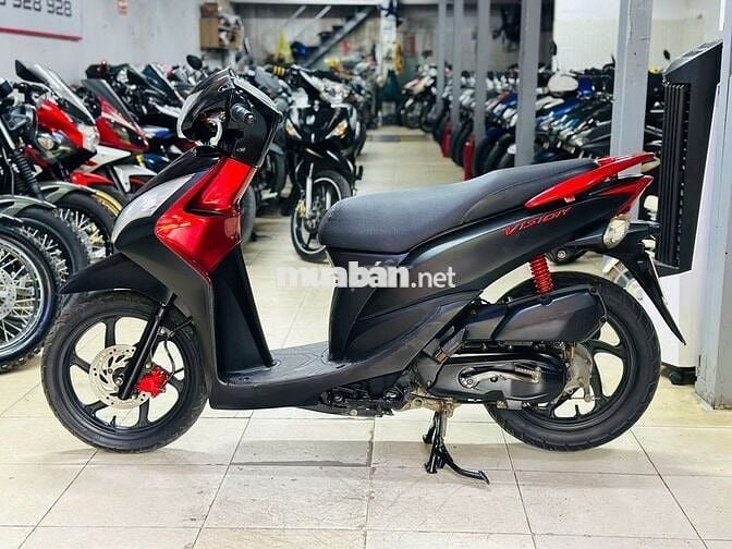 XE MÁY THỊNH PHÁT- VISION 110 ĐEN NHÁM ZIN NÉT 
