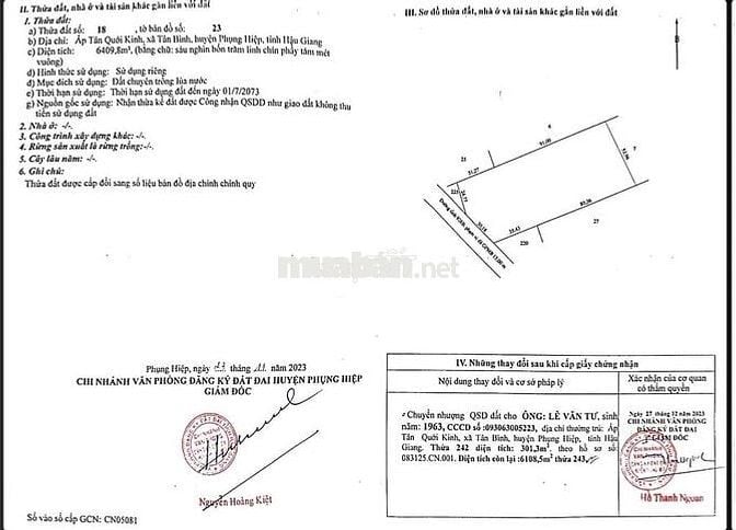🌾 CHÍNH CHỦ CẦN BÁN QUỸ ĐẤT MẶT TIỀN ĐT.926B – TP. CẦN THƠ