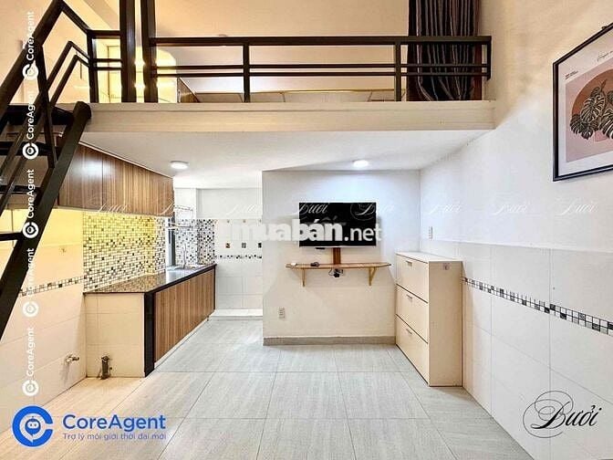 DUPLEX gác cao thiết kế HIỆN ĐẠI ngay NGÃ TƯ 4 XÃ gần ĐH VĂN HIẾN