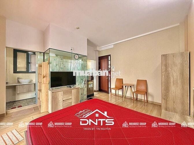 Phòng trọ đầy đủ nội thất ban công tách bếp gần Lim Tower, Lê Văn Tám