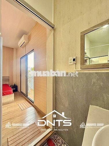 Phòng trọ đầy đủ nội thất ban công tách bếp gần Lim Tower, Lê Văn Tám