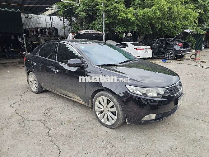 Kia Cerato 2011 1.6AT Đen Tự động