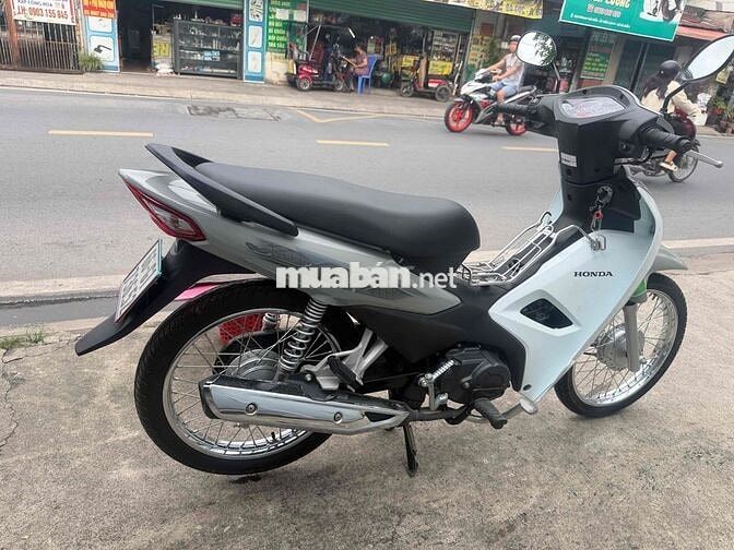 Honda Wave Alpha 2024 Trắng xám 10451 km