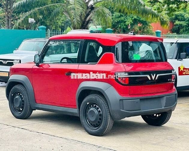 VF3 MÀU ĐỎ ĐẦY KHO-KHỎI LO GIÁ-TRẢTRƯỚC 0Đ VAY100%