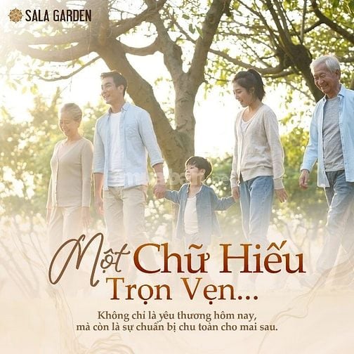 Sala Garden Long Thành Đồng Nai. Sinh phần lo trước Hữu Phước tràn đầy