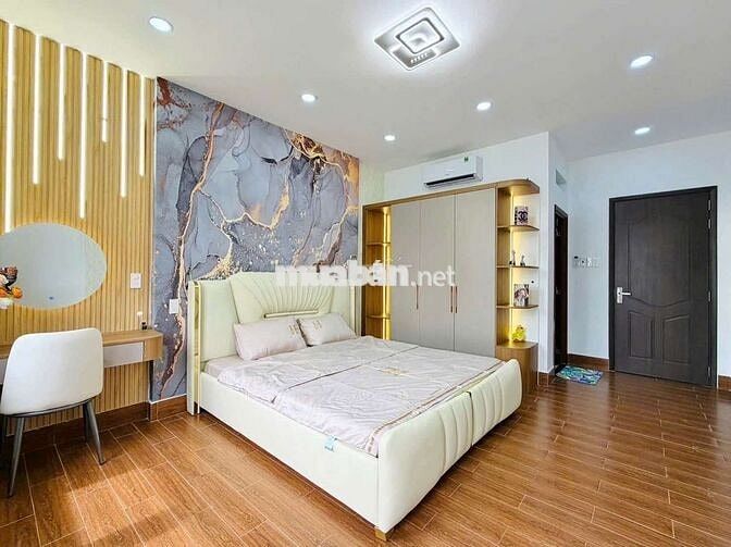 cho thuê nhà mới đẹp full nội thất hẻm đối diệnsiêu thị Lotte 15tr