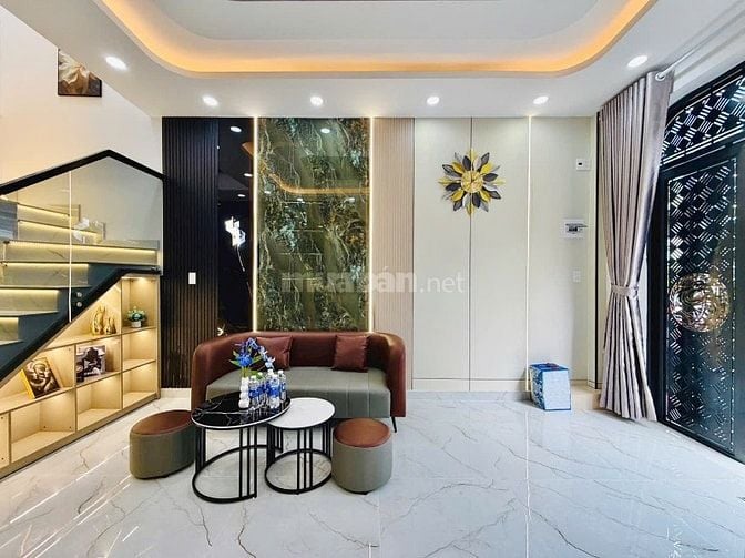 ⭐️Nhà tuyệt đẹp Cao cấp hẻm xe hơi 5m Bùi Quang Là, P12, Q.Gò Vấp.