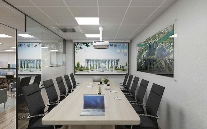 Cho thuê VP tòa nhà Tây Hà - 19 Tố Hữu, DT 180m2 full nội thất, giá 50