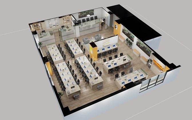 Cho thuê VP tòa nhà Tây Hà - 19 Tố Hữu, DT 180m2 full nội thất, giá 50