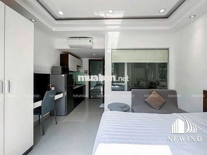 Studio cửa sổ lớn-Full nội thất-máy giặt riêng-Hàng xóm Landmark81-Q1