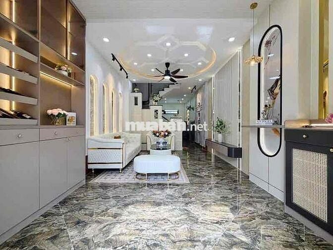 cho thuê nhà 274 nguyễn văn lượng (4x11) 1 lầu , 2pn , 3wc  full nt