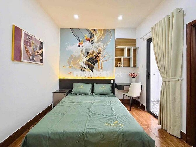 cho thuê nhà 274 nguyễn văn lượng (4x11) 1 lầu , 2pn , 3wc  full nt