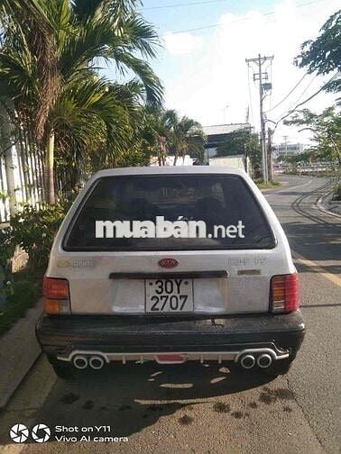 ban xe Kia CD5 2004 Bạc mới đăng kiểm máy lạnh
