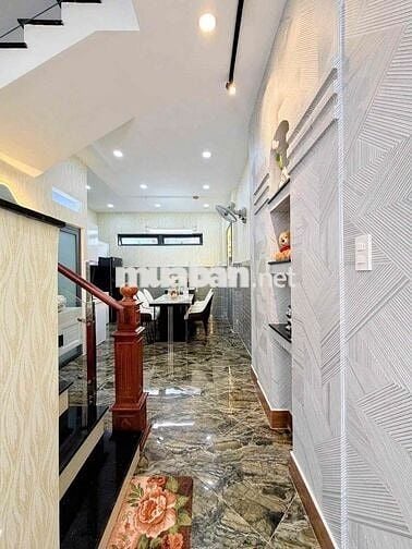 cho thuê nhà 274 nguyễn văn lượng (4x11) 1 lầu , 2pn , 3wc  full nt