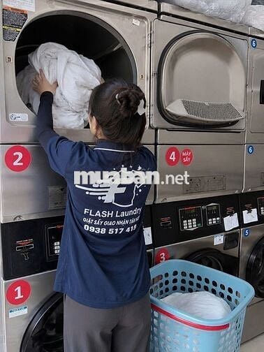 Tuyển Nhân Viên Giặt Sấy Lương 30k/giờ