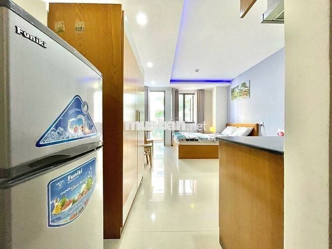 Cho thuê căn hộ studio gần chợ Xóm Mới ngay trung tâm thành phố