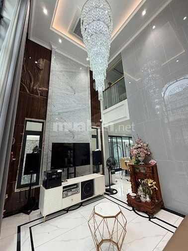 Biệt Thự Siêu Đẹp Bình Lợi, 10m x 20m, Hầm 3 Tầng, Mới Xây Ở Ngay