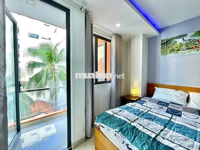 Cho thuê căn hộ studio gần chợ Xóm Mới ngay trung tâm thành phố