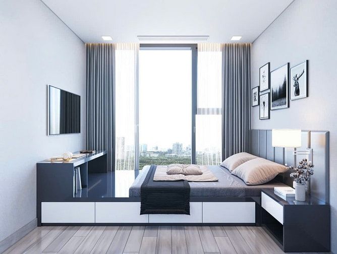 CH 2PN CAO CẤP LUXURY - BASON TRUNG TÂM Q1 - CHO THUÊ.