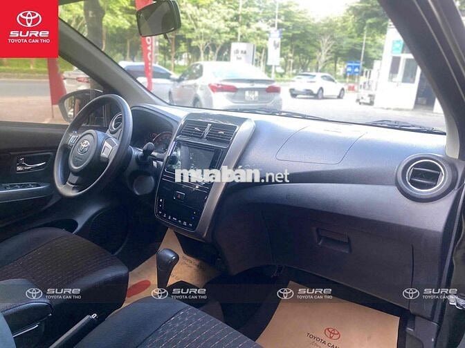 Toyota Wigo 1.2G CVT 2020 Đen 62.000 km