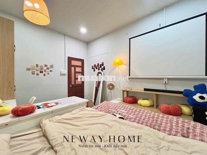 Phòng dạng 1PN full nội thất đẹp lung linh kế bên cầu Nguyễn Văn Cừ