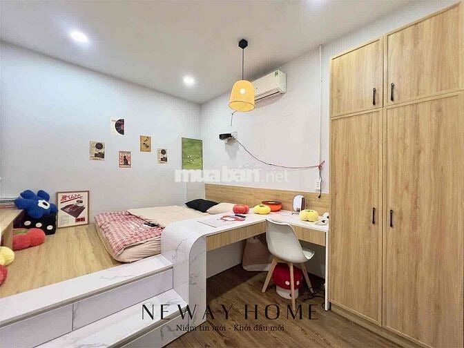 Phòng dạng 1PN full nội thất đẹp lung linh kế bên cầu Nguyễn Văn Cừ