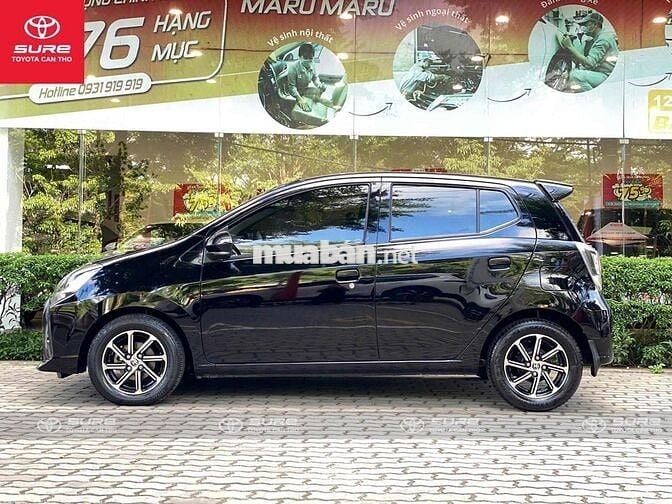 Toyota Wigo 1.2G CVT 2020 Đen 62.000 km