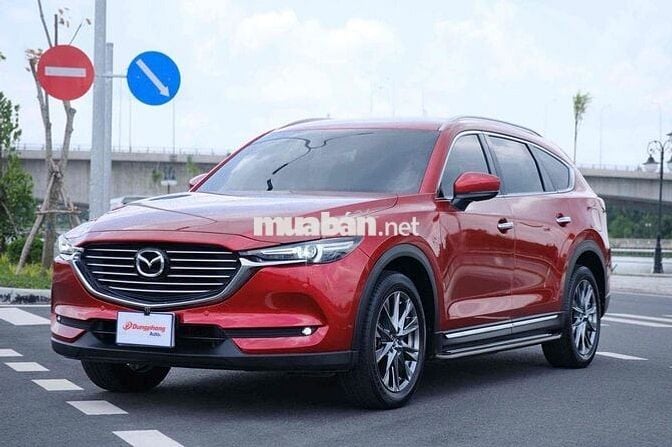 Mazda CX8 Luxury 2020 Xăng Đỏ Xe Gia Đình