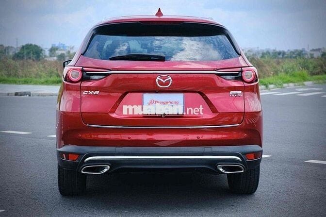 Mazda CX8 Luxury 2020 Xăng Đỏ Xe Gia Đình