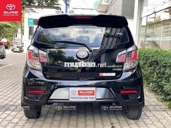 Toyota Wigo 1.2G CVT 2020 Đen 62.000 km