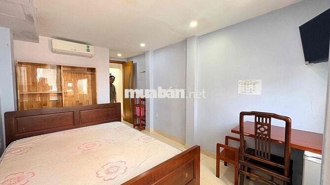 CHÍNH CHỦ CHO THUÊ STUDIO BAN CÔNG TÁCH BẾP FULL TIỆN NGHI CHỈ 5Tr/Th