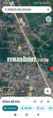 1648m2 Đất Thổ Cư gần KCN Hiệp Thạnh Gò Dầu Tây Ninh giá chỉ 1tỷ050tr