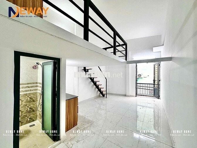 CHDV DUPLEX MỚI XÂY SẴN NỘI THẤT GẦN ĐẠI HỌC VĂN HIẾN, NGÃ TƯ BỐN XÃ