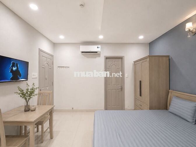 CĂN HỘ NGAY BẮT HẢI SÁT CV LÊ THỊ RIÊNG THOÁNG MÁT - THANG MÁY FULL ĐỒ