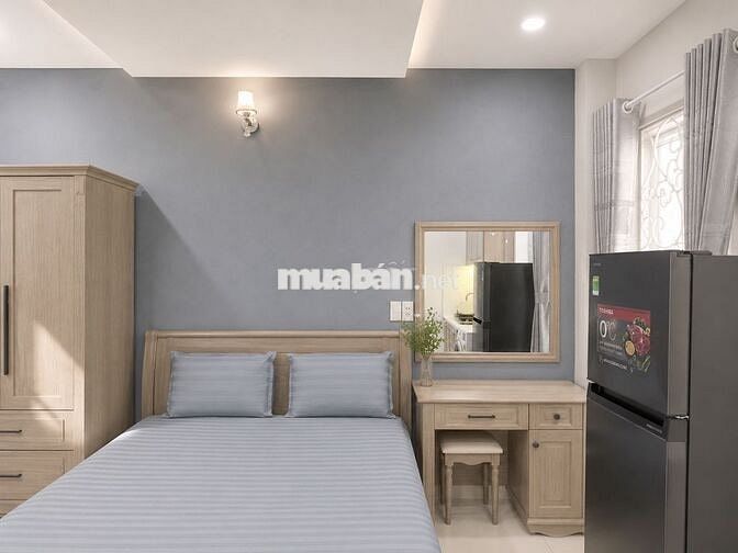 CĂN HỘ NGAY BẮT HẢI SÁT CV LÊ THỊ RIÊNG THOÁNG MÁT - THANG MÁY FULL ĐỒ