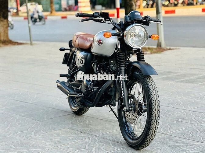 Kawasaki W175 SE Bạc 99% XE CHÍNH CHỦ ĐI ÍT BÁN 