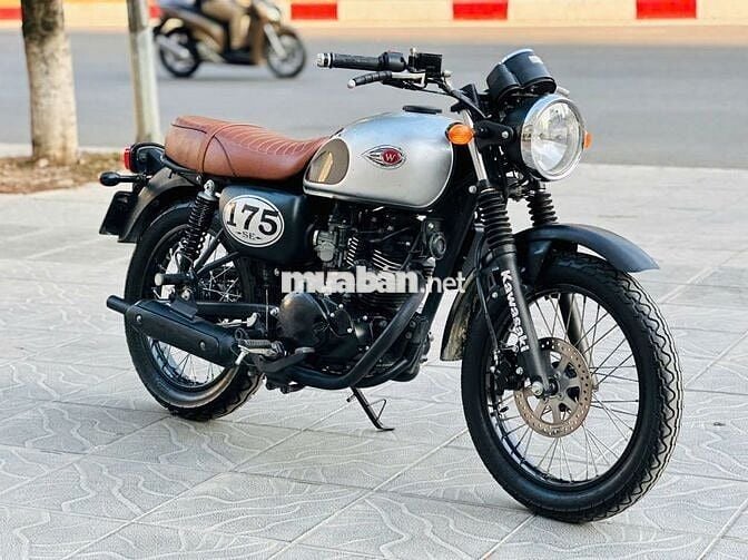 Kawasaki W175 SE Bạc 99% XE CHÍNH CHỦ ĐI ÍT BÁN 