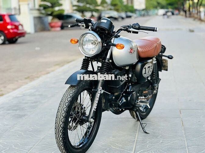 Kawasaki W175 SE Bạc 99% XE CHÍNH CHỦ ĐI ÍT BÁN 