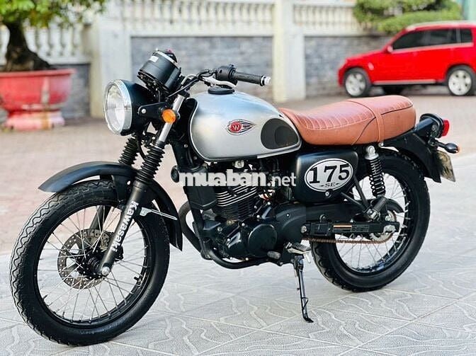 Kawasaki W175 SE Bạc 99% XE CHÍNH CHỦ ĐI ÍT BÁN 