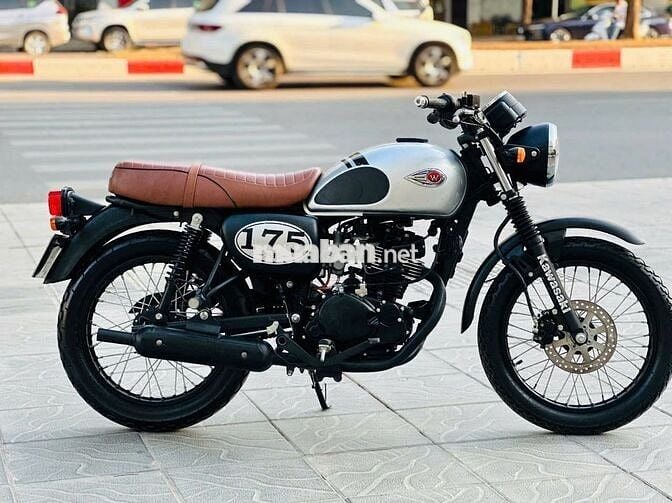 Kawasaki W175 SE Bạc 99% XE CHÍNH CHỦ ĐI ÍT BÁN 