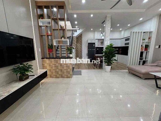 Cho thuê nhà mới 2tầng full Nội thất ĐIỆN BIÊN PHỦ gần Thái Thị Bôi