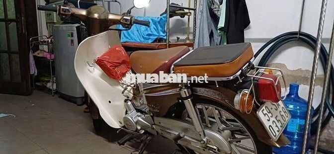 Honda Super Cub 50cc Nâu Trắng