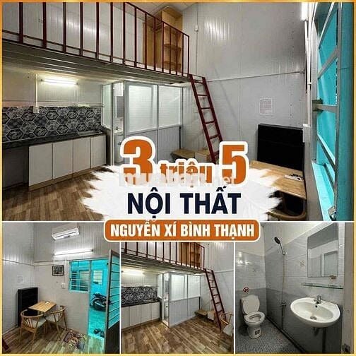 PHÒNG TRỌ FULL NỘI THẤT – NGUYỄN XÍ, BÌNH THẠNH (CẦU ĐỎ)