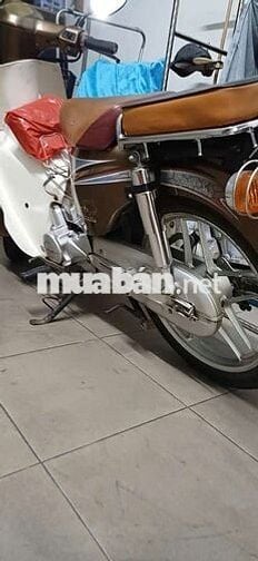 Honda Super Cub 50cc Nâu Trắng